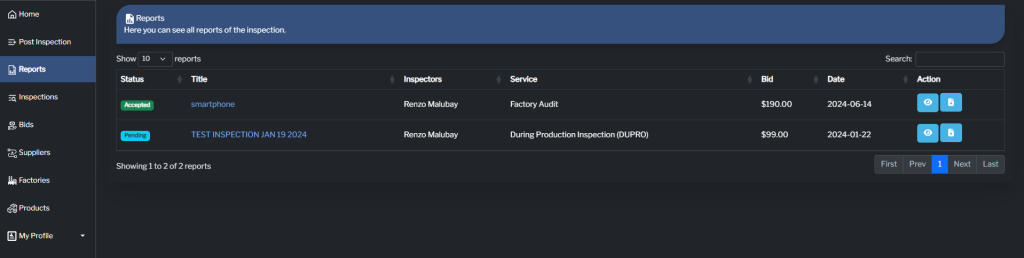 Reports