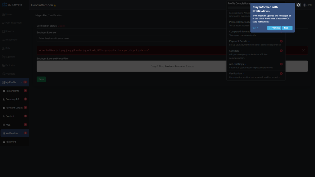 Manage Your Account and Preferences