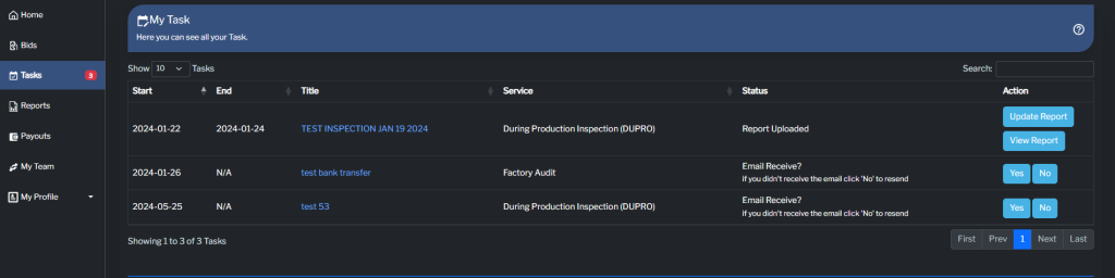 Step 2.1: Uploading Report