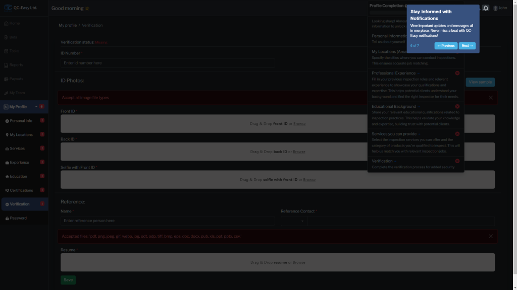 Manage Your Account and Preferences