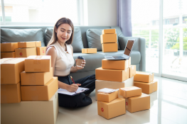 Items are prepared for review